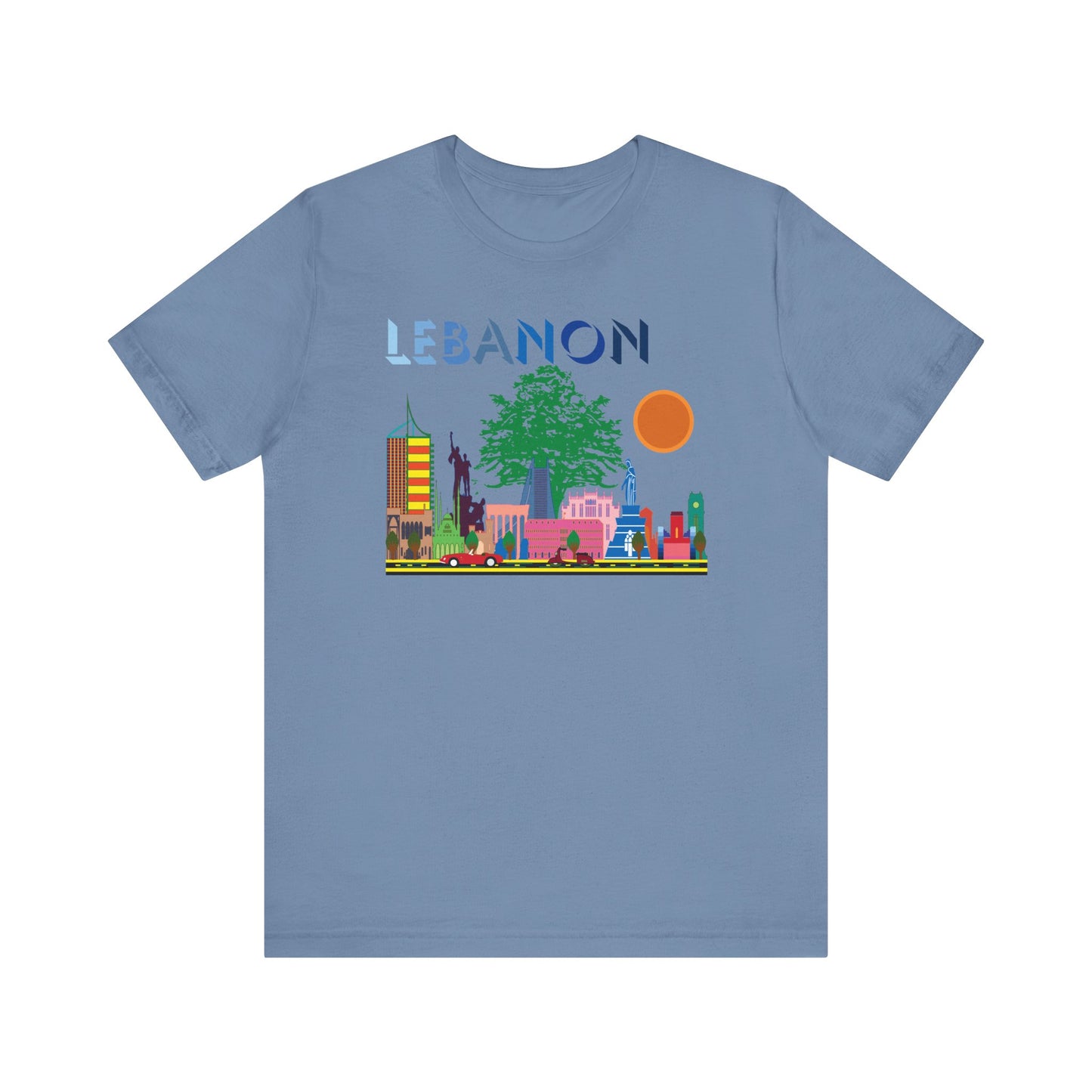 Lebanon's Treasures: A Design of Iconic Locations