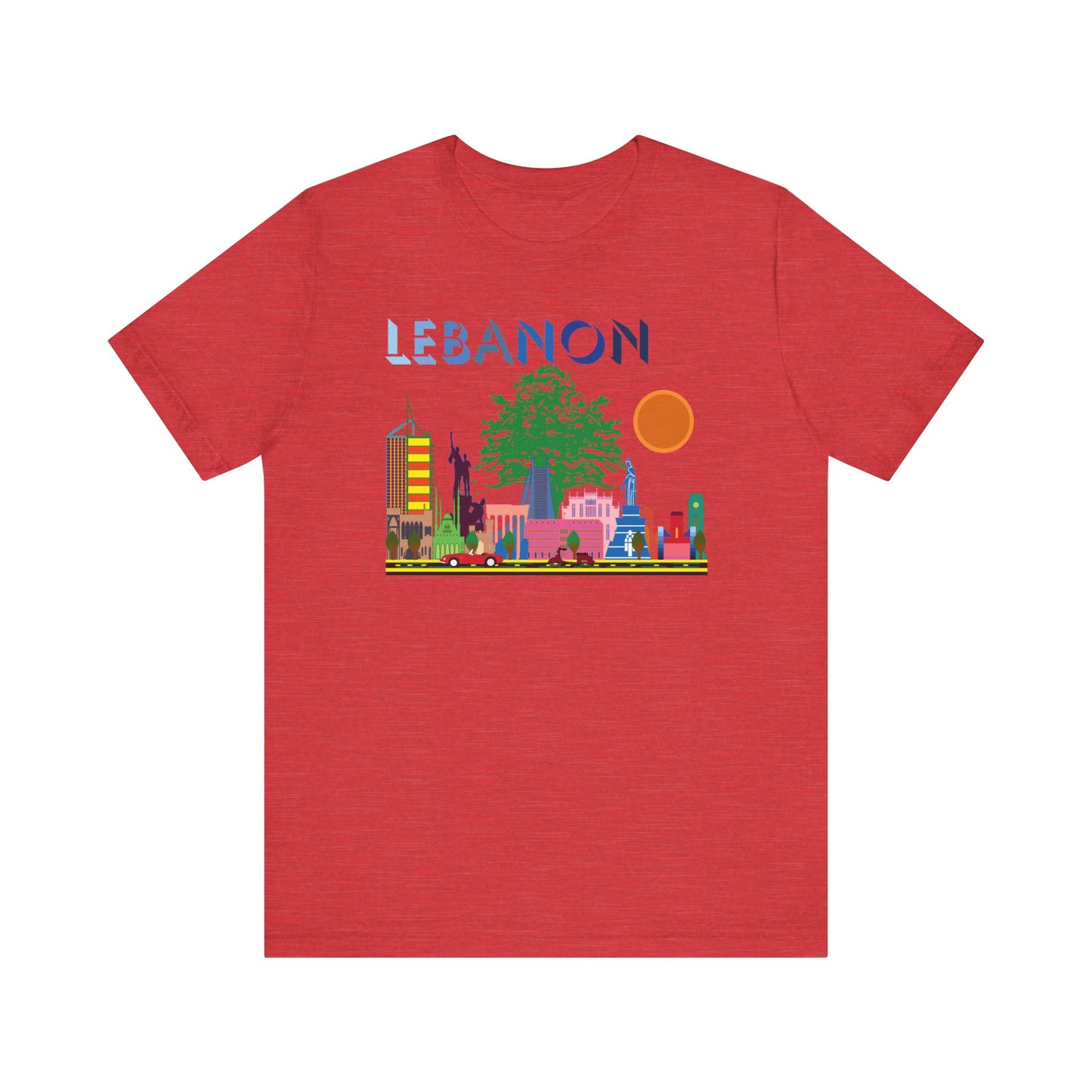 Lebanon's Treasures: A Design of Iconic Locations