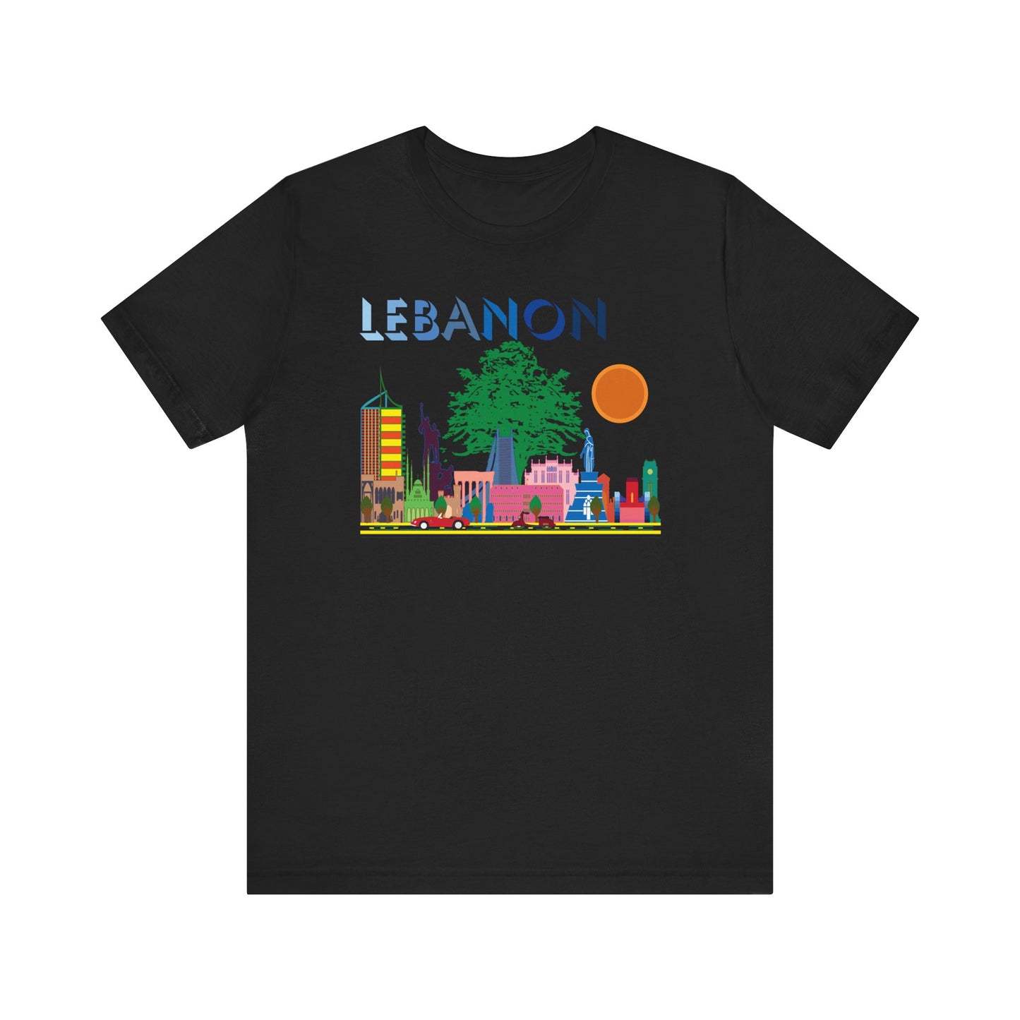 Lebanon's Treasures: A Design of Iconic Locations