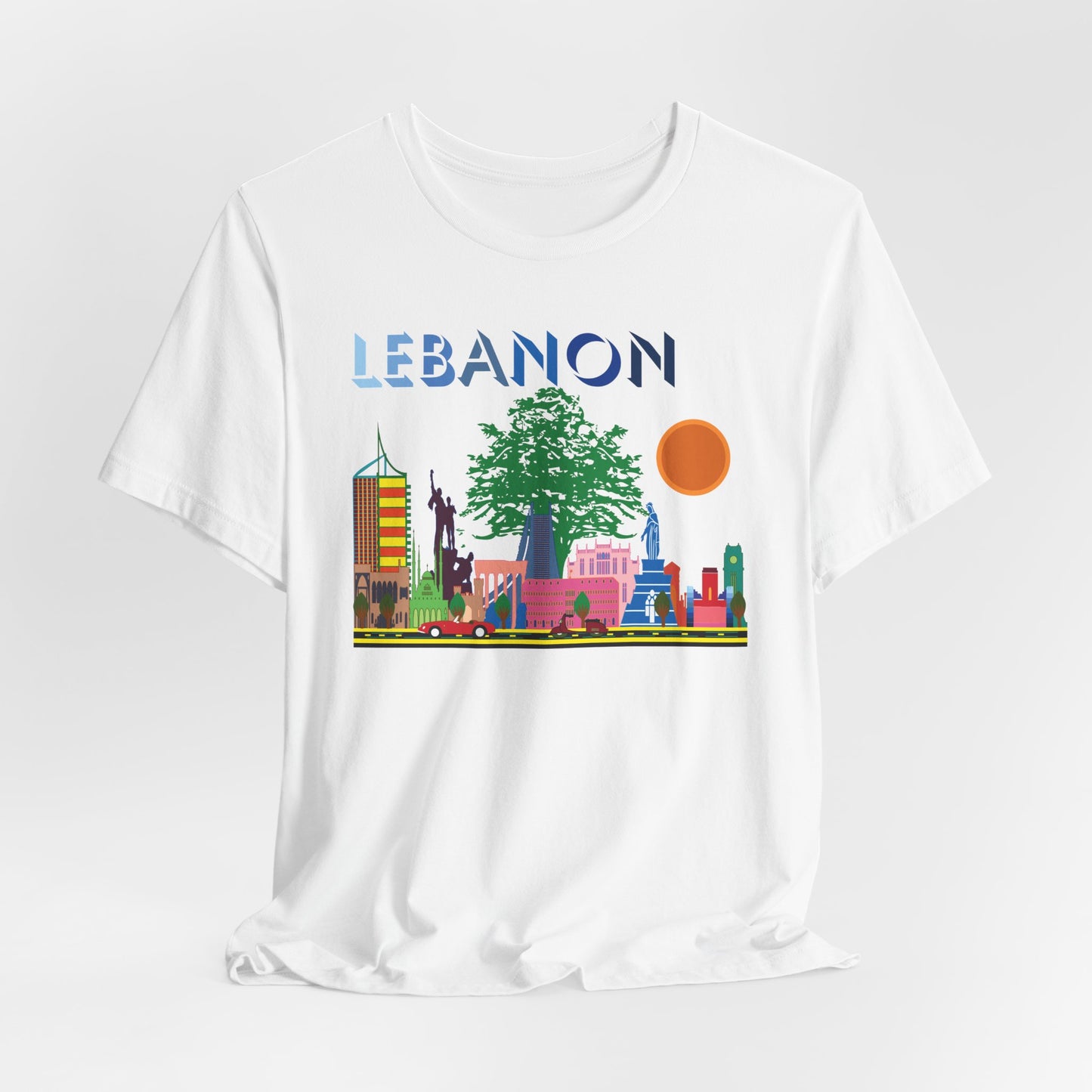 Lebanon's Treasures: A Design of Iconic Locations