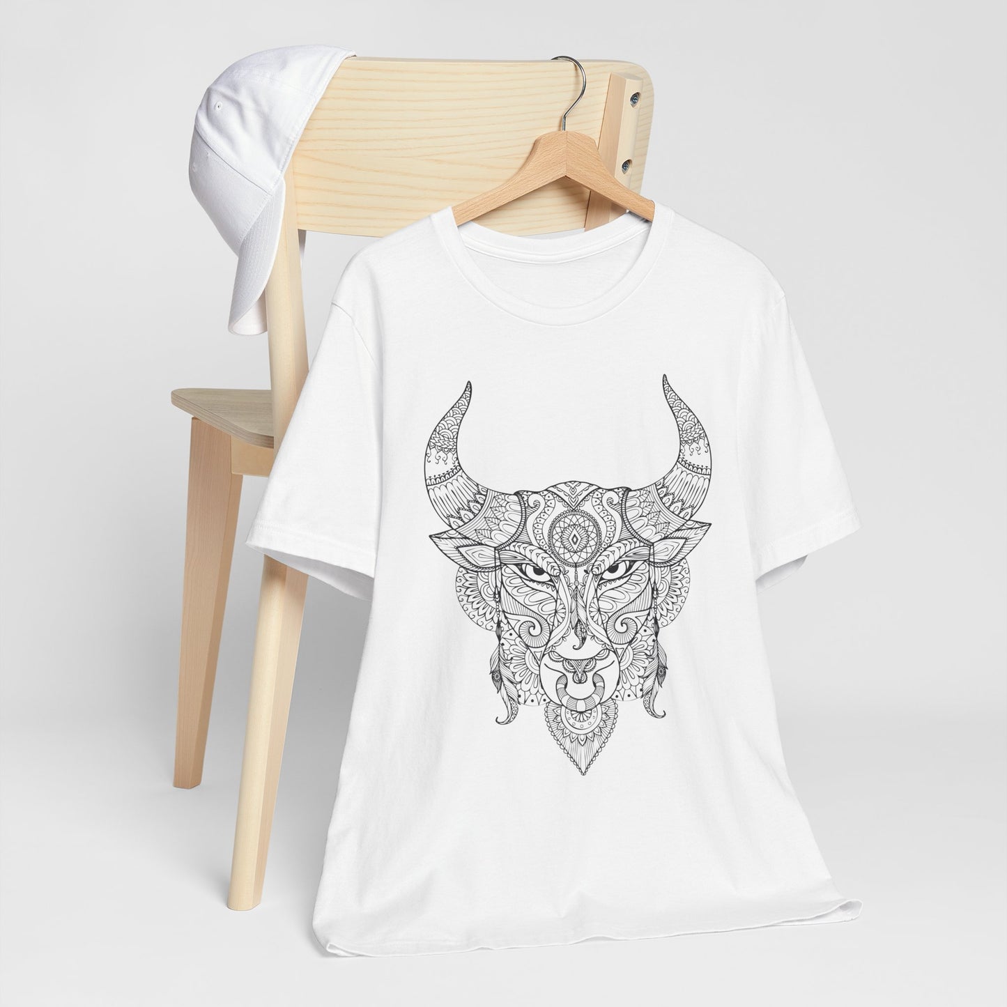 Zentangle Bull: A Fusion of Art and Strength