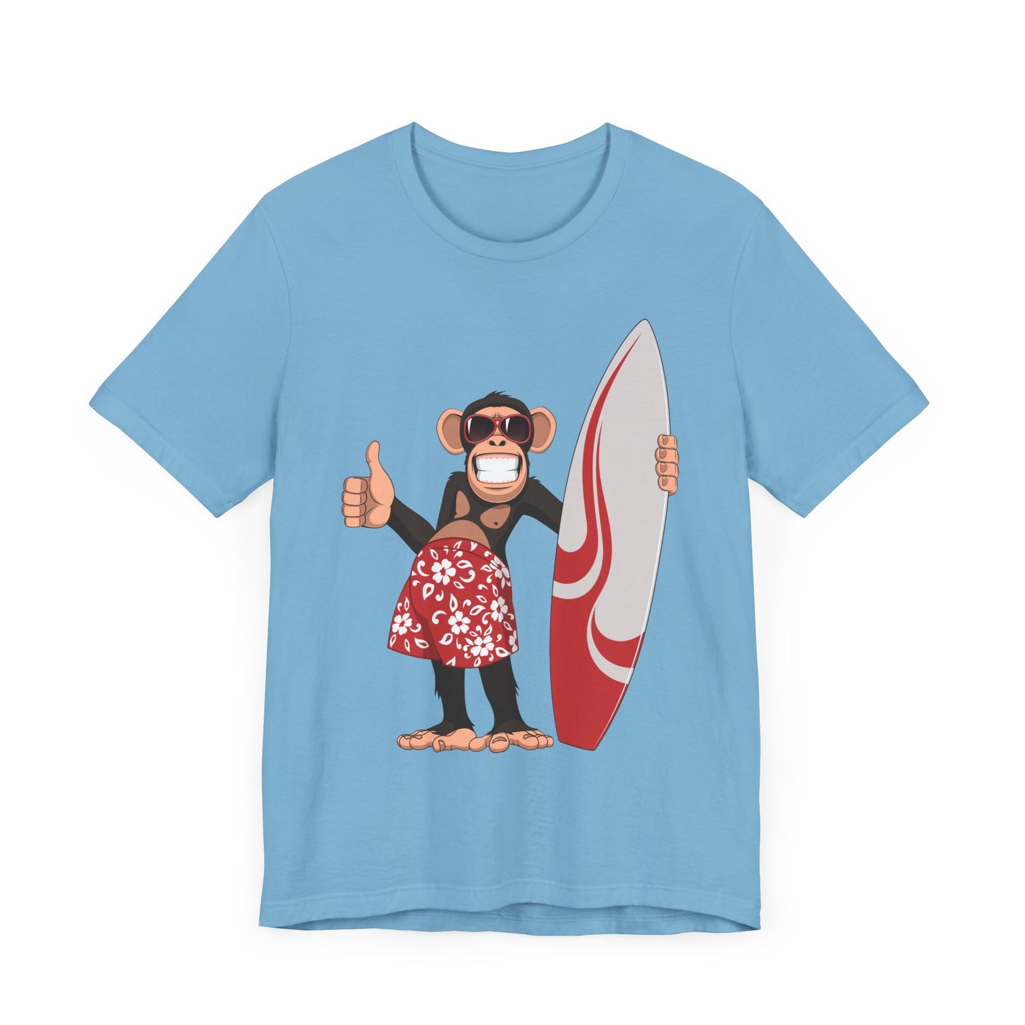 Ride the Waves: Chill Monkey Surfer