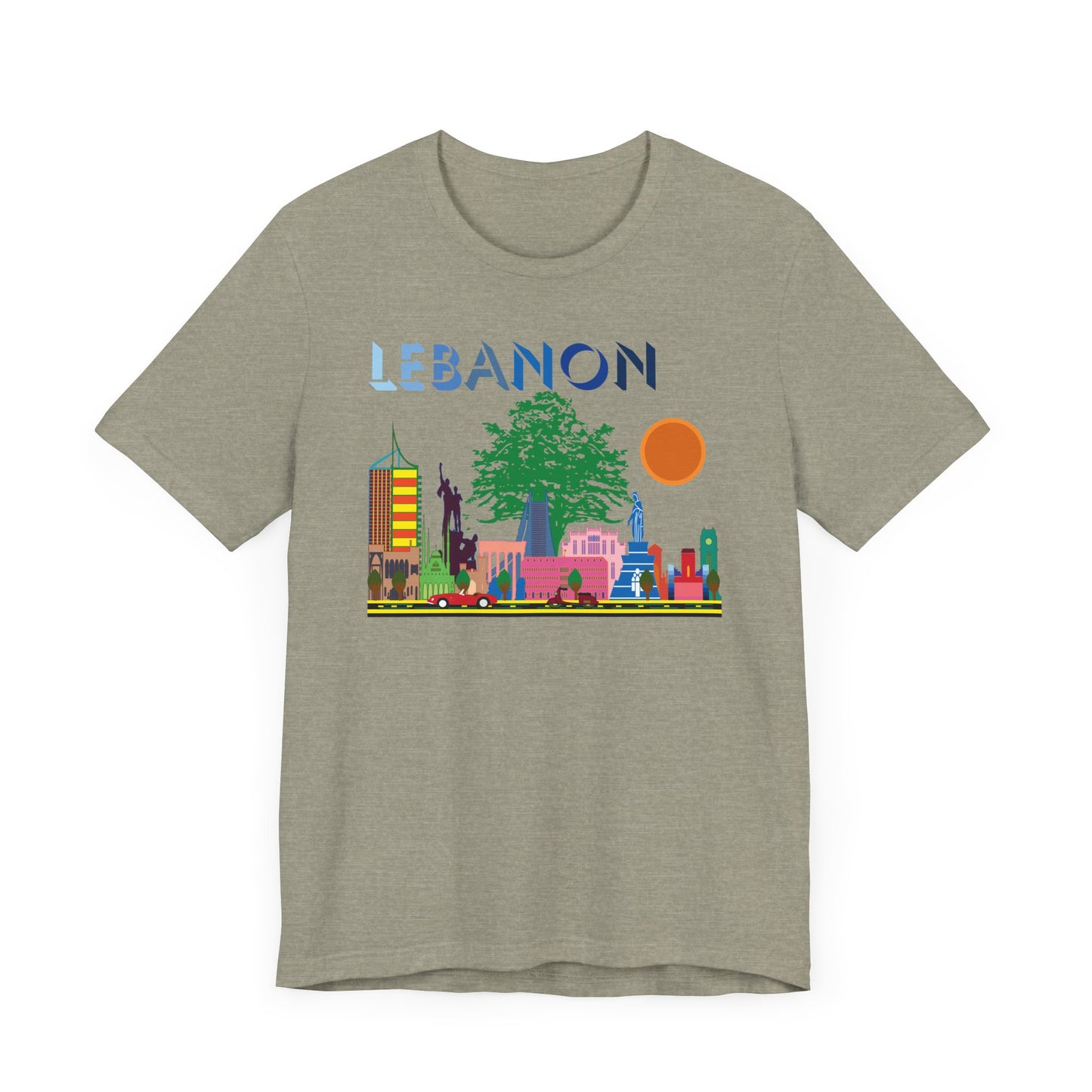 Lebanon's Treasures: A Design of Iconic Locations