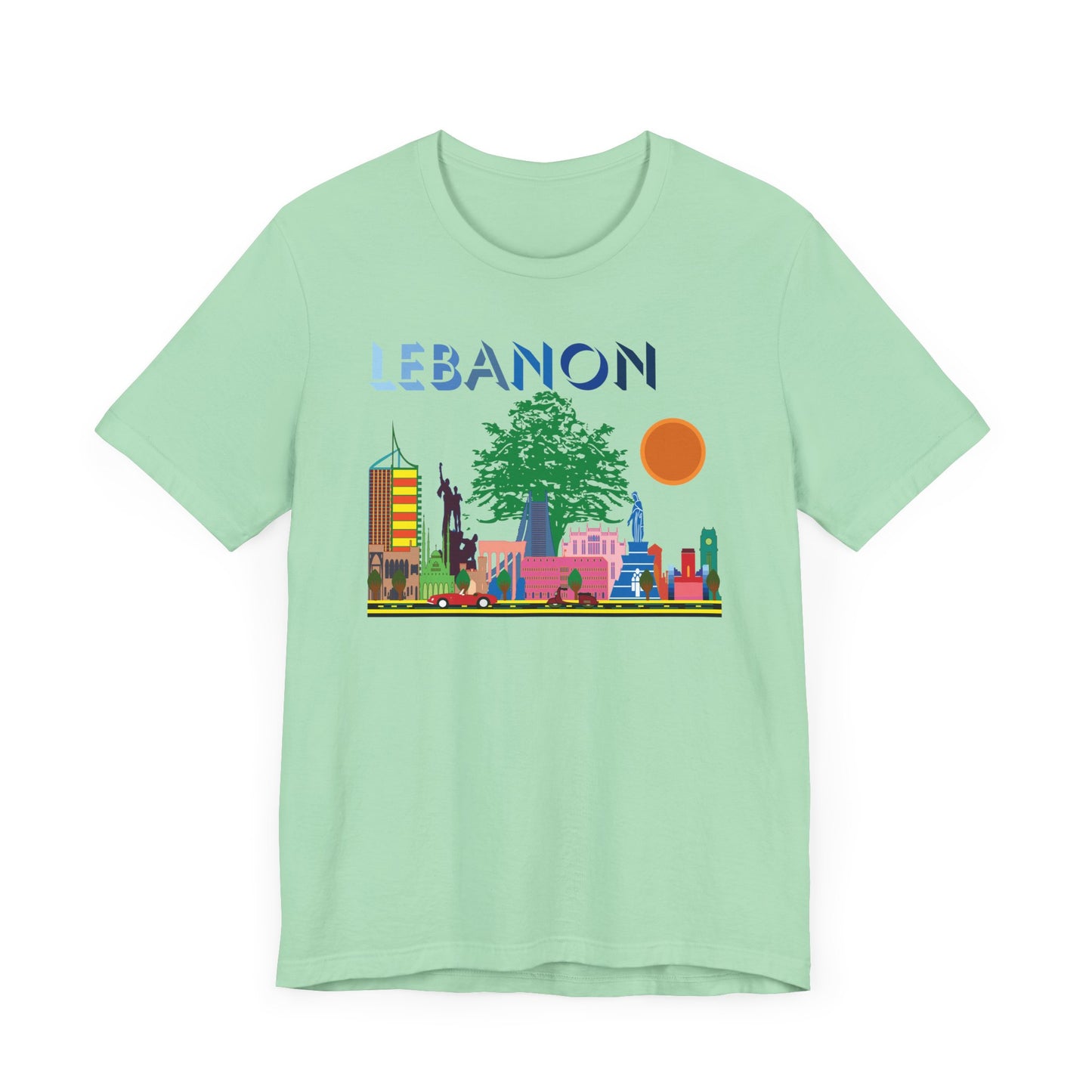 Lebanon's Treasures: A Design of Iconic Locations