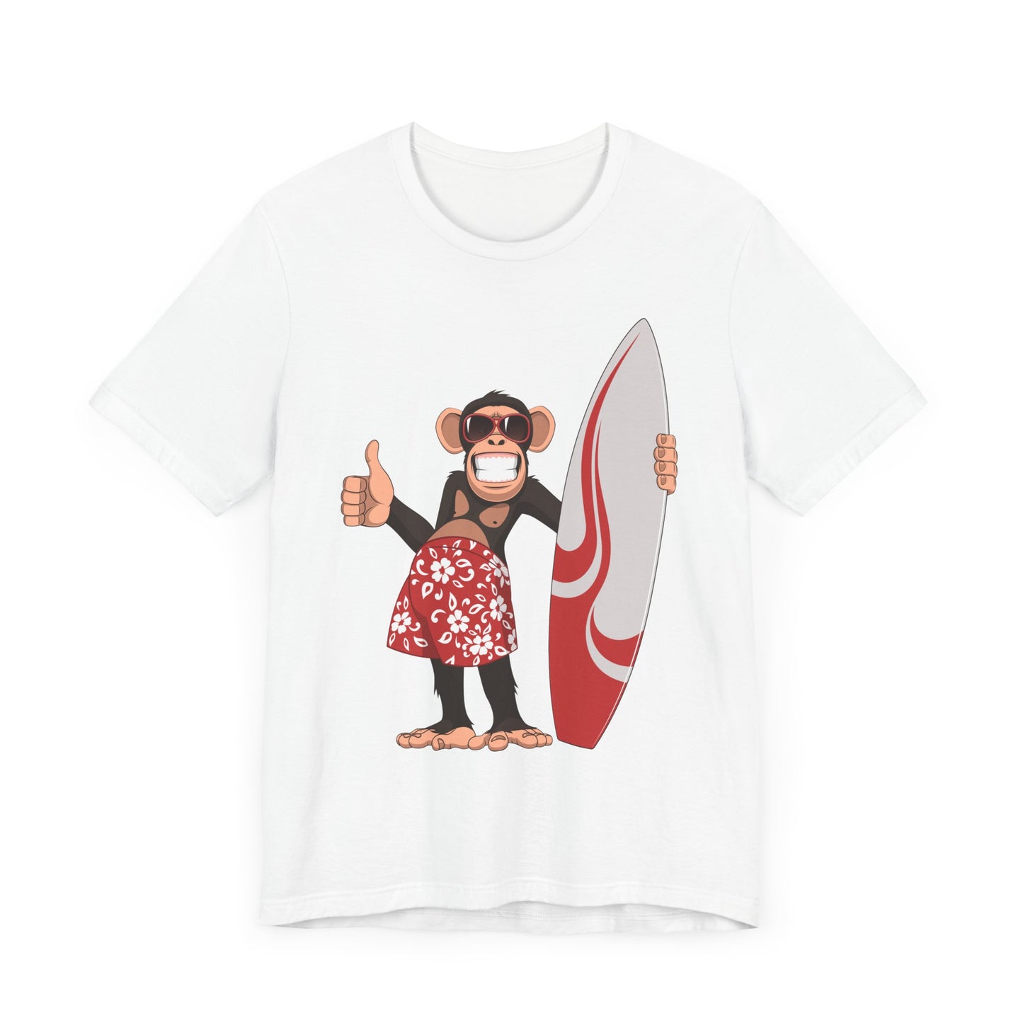 Ride the Waves: Chill Monkey Surfer