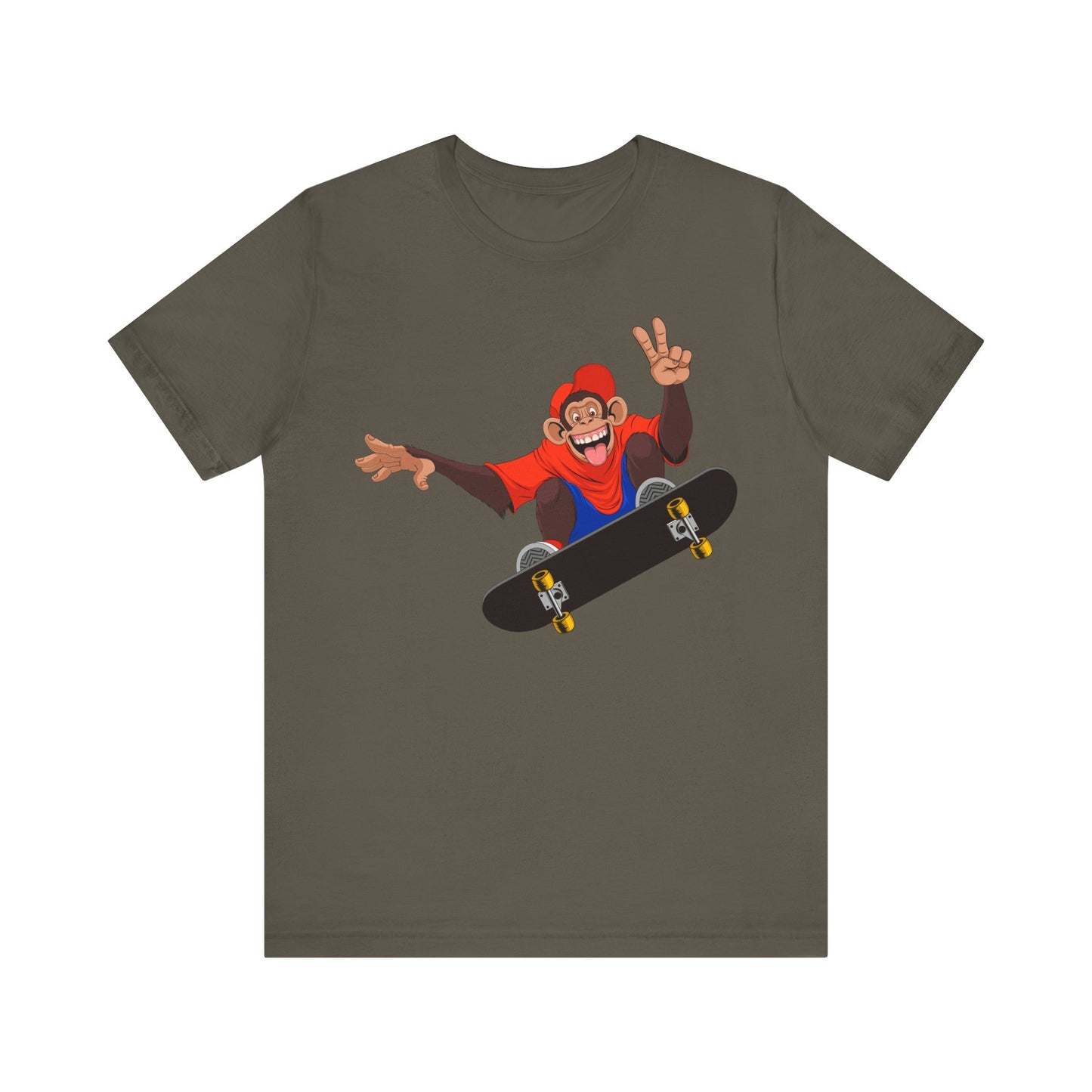 Skate & Play: The Cool Monkey Design