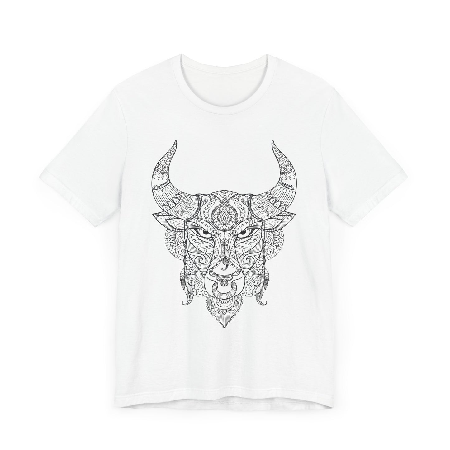 Zentangle Bull: A Fusion of Art and Strength