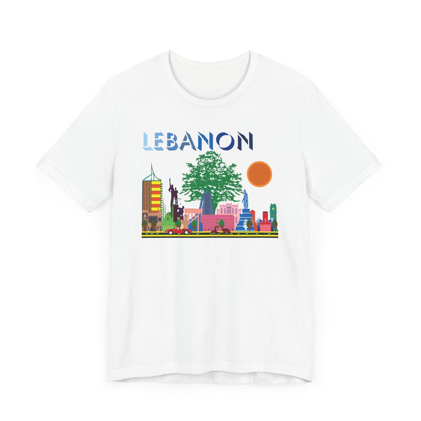 Lebanon's Treasures: A Design of Iconic Locations