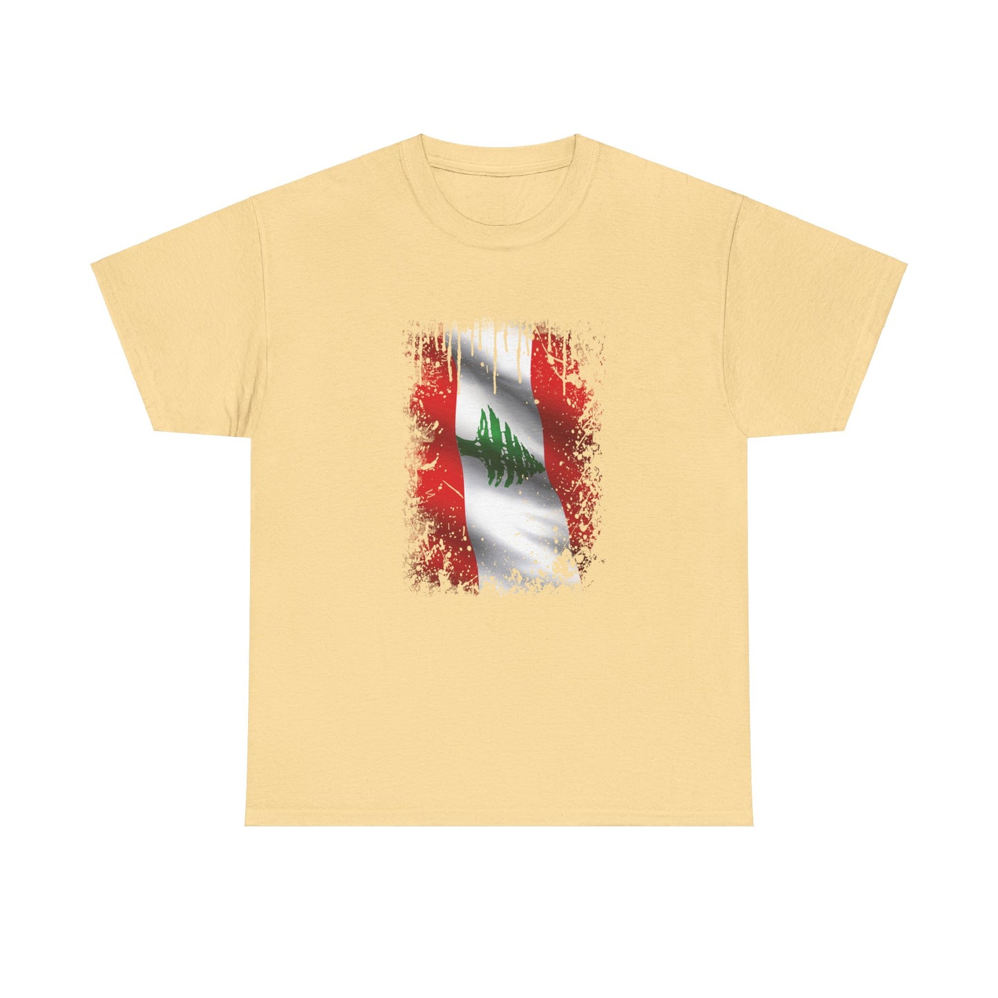 Worn Yet Proud: A Distressed Tribute to Lebanon