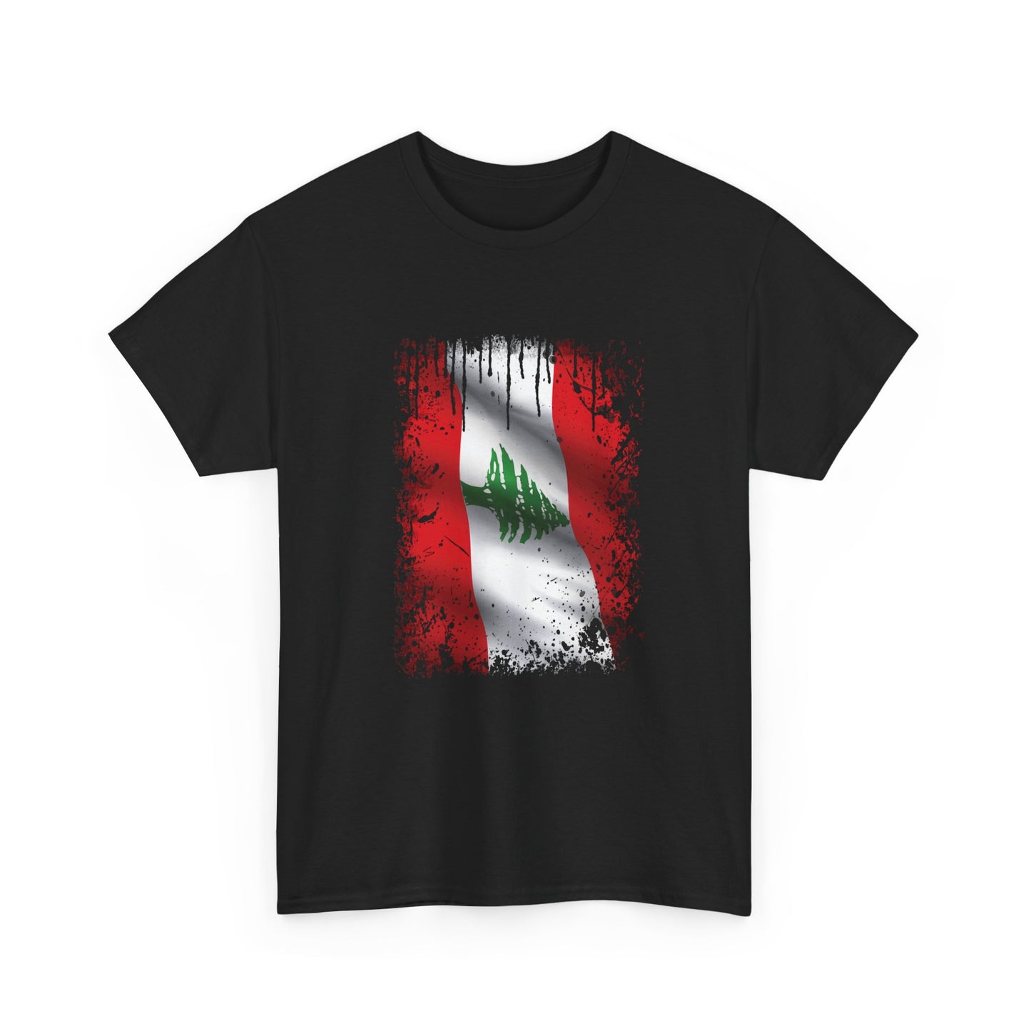 Worn Yet Proud: A Distressed Tribute to Lebanon