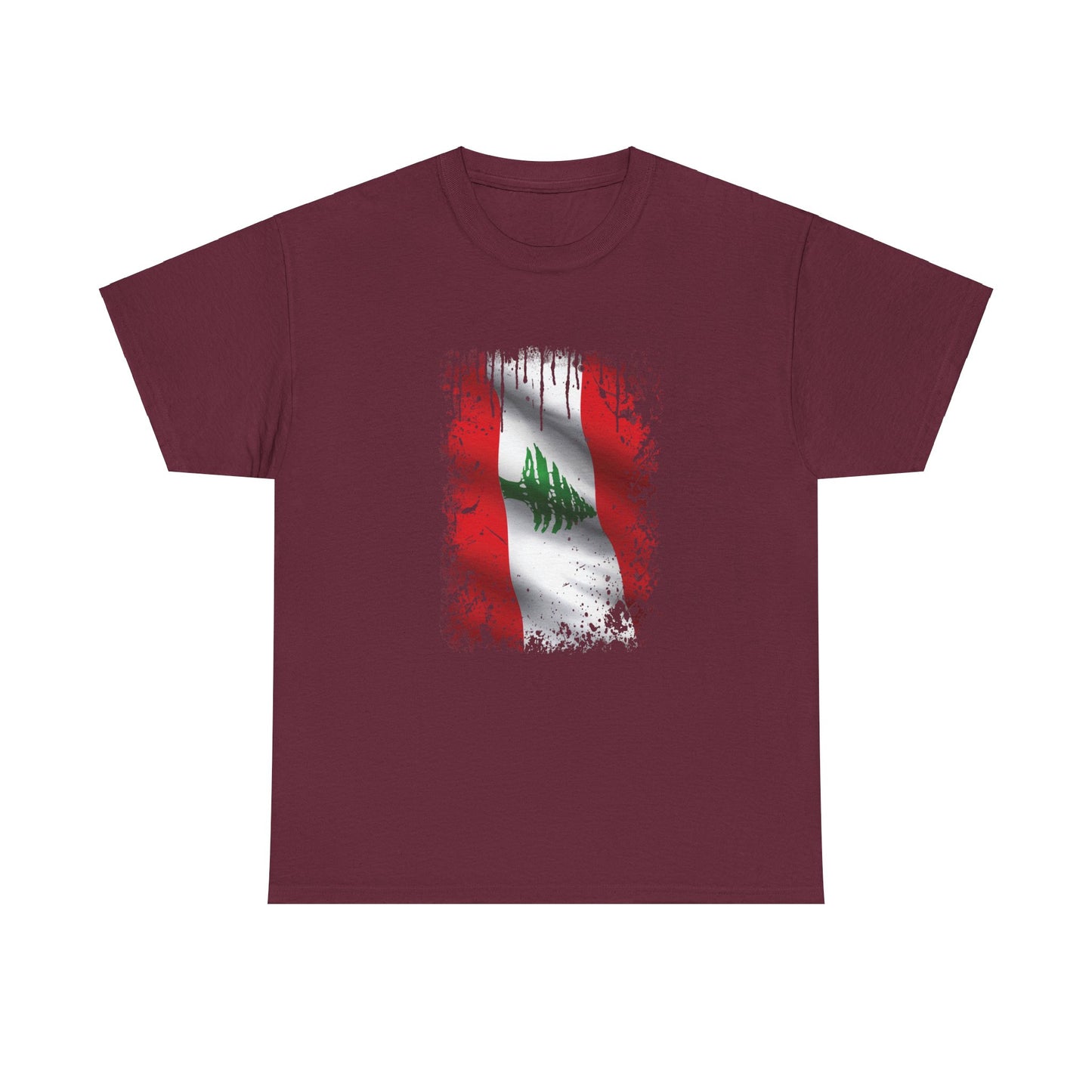 Worn Yet Proud: A Distressed Tribute to Lebanon