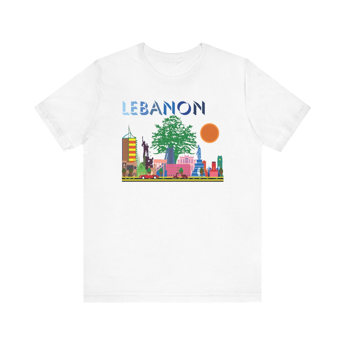 Lebanon's Treasures: A Design of Iconic Locations