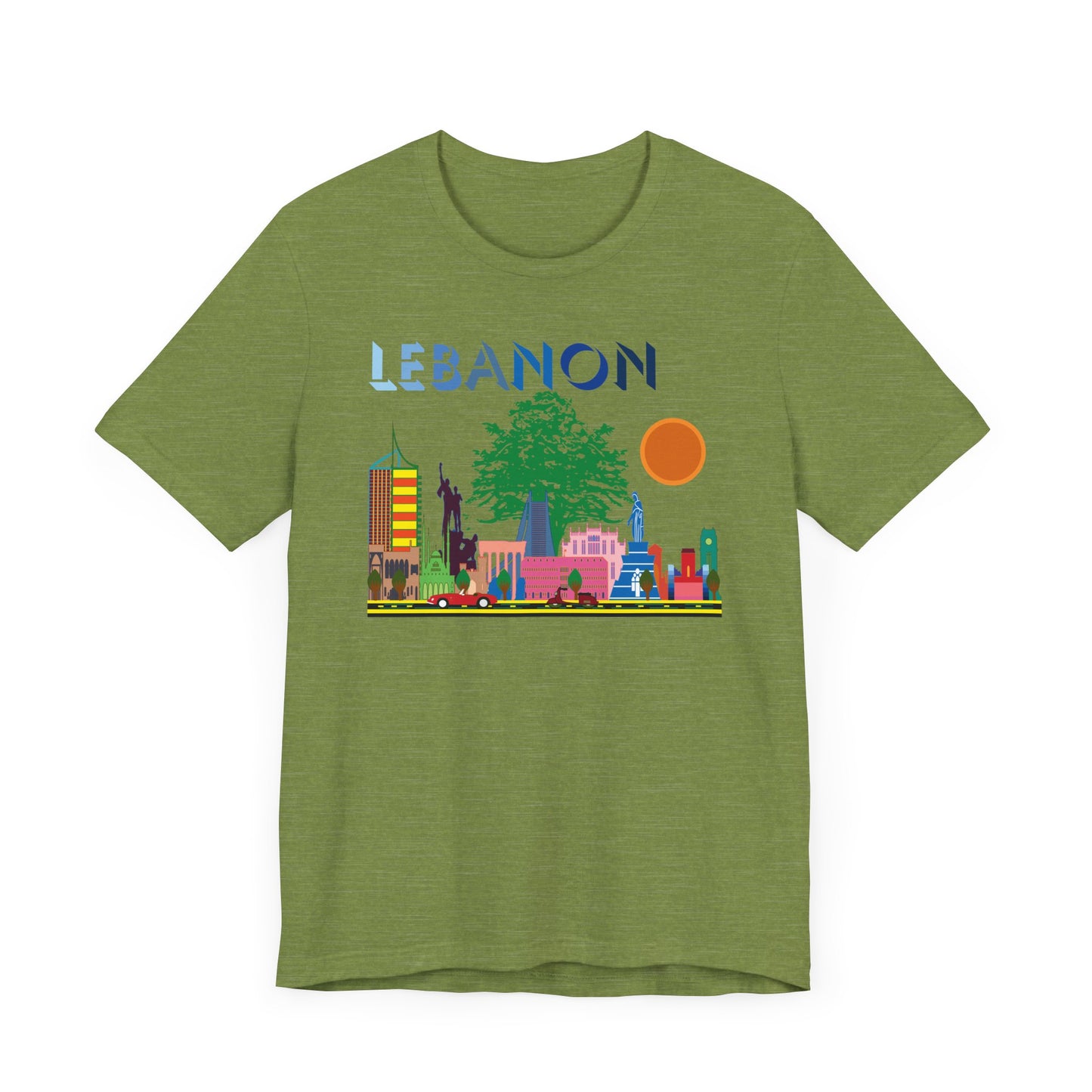 Lebanon's Treasures: A Design of Iconic Locations