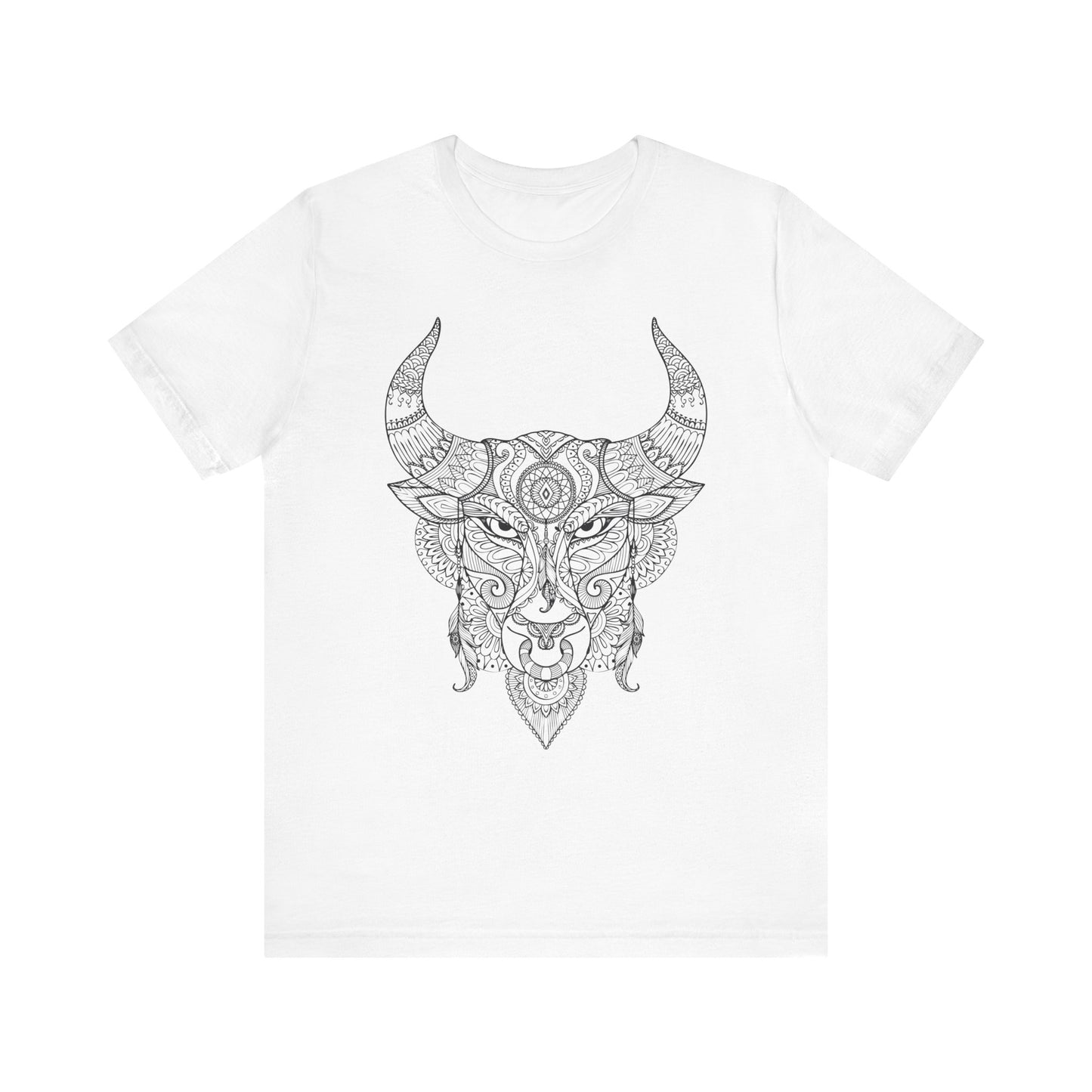 Zentangle Bull: A Fusion of Art and Strength