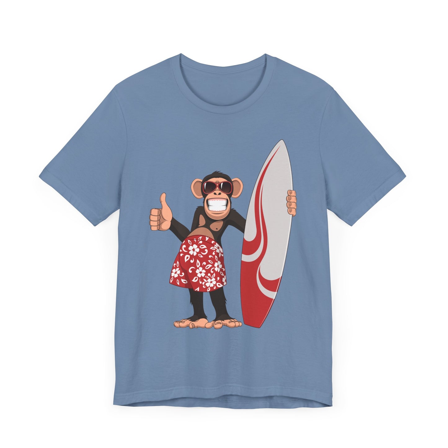 Ride the Waves: Chill Monkey Surfer