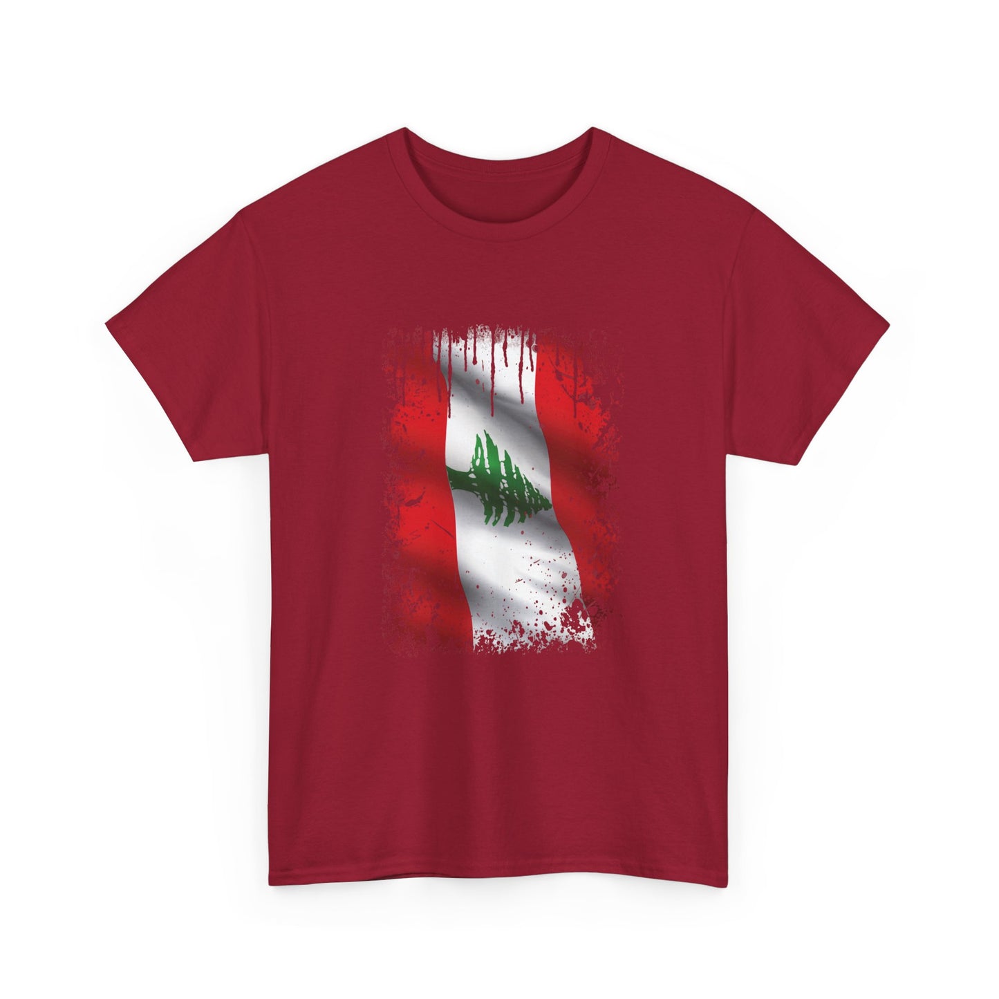 Worn Yet Proud: A Distressed Tribute to Lebanon