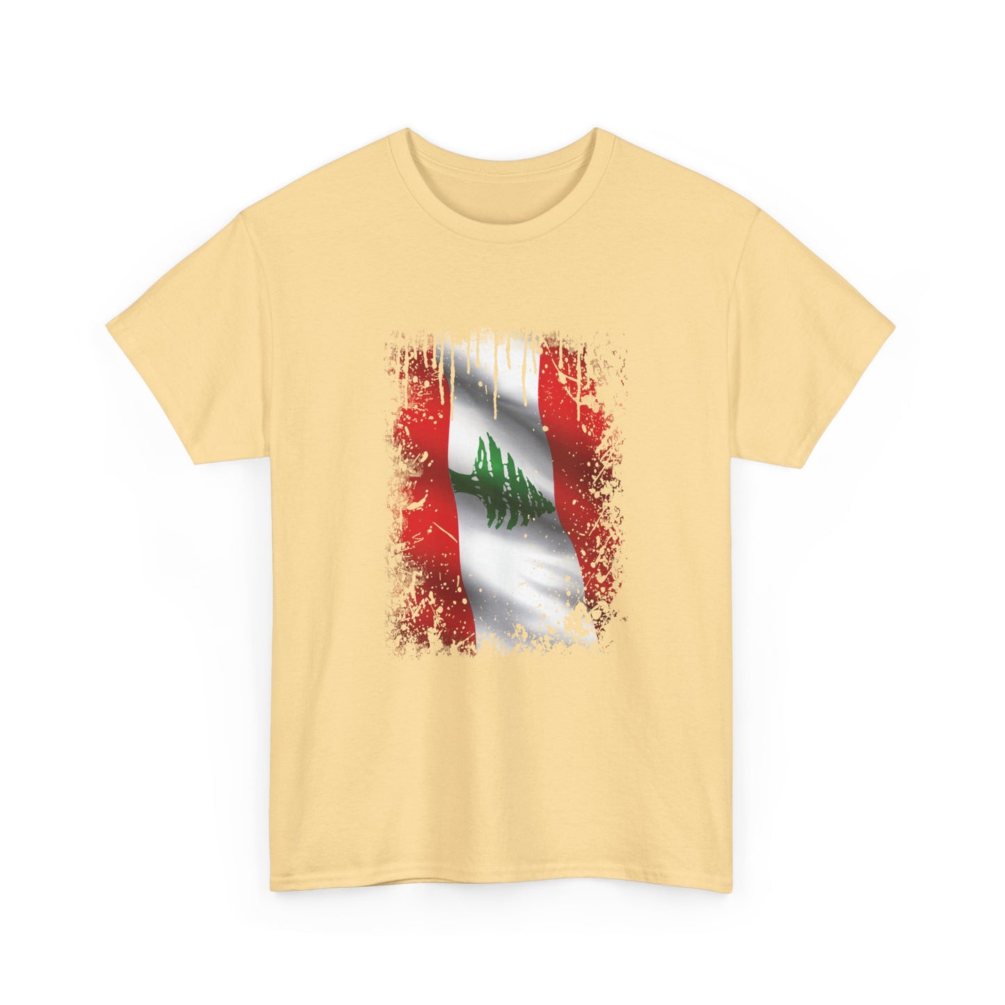 Worn Yet Proud: A Distressed Tribute to Lebanon