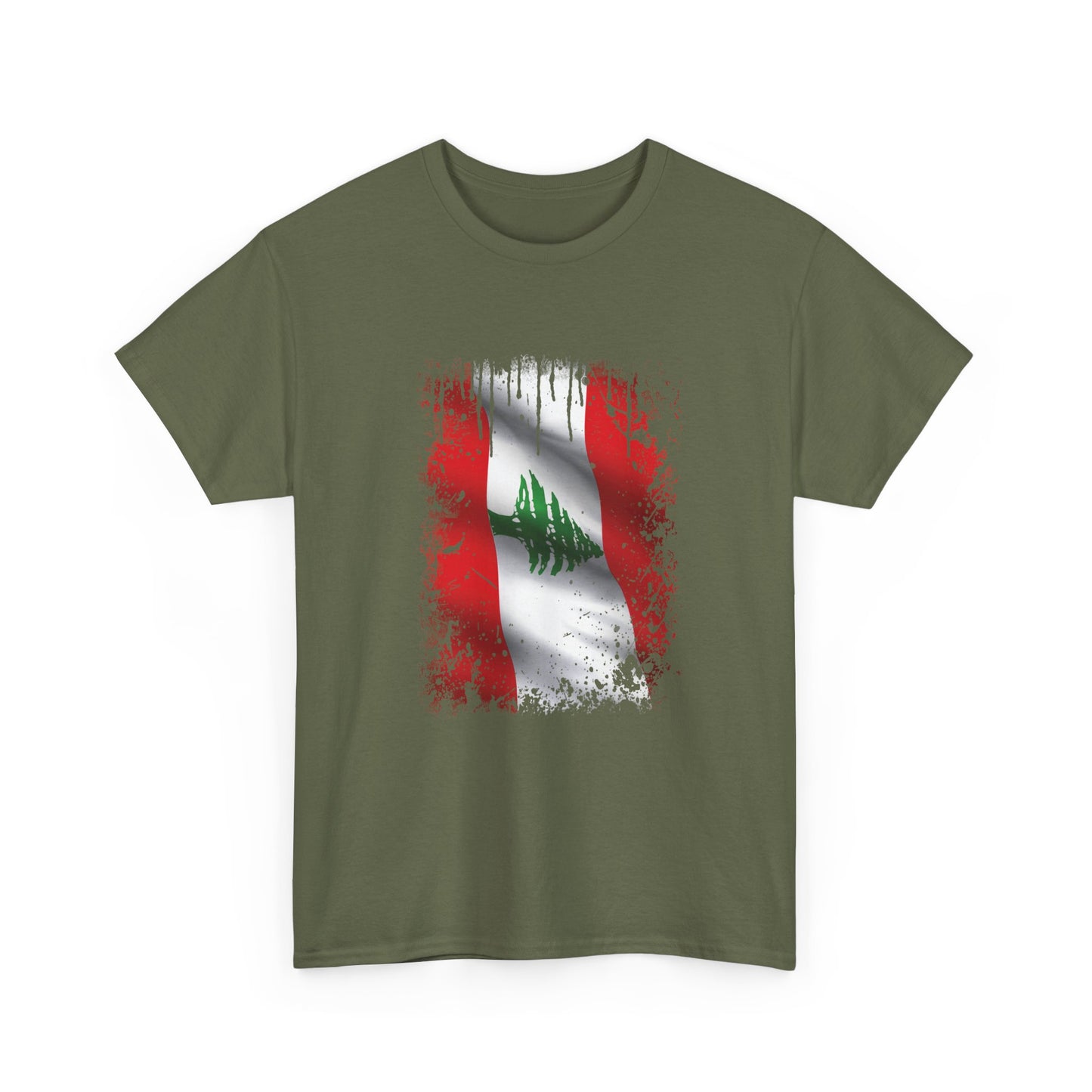 Worn Yet Proud: A Distressed Tribute to Lebanon