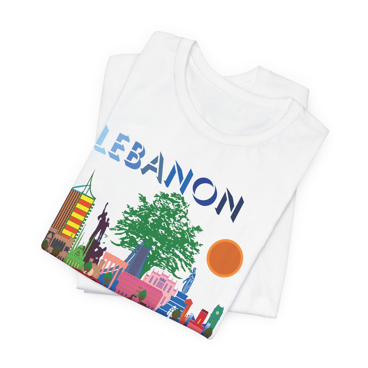 Lebanon's Treasures: A Design of Iconic Locations