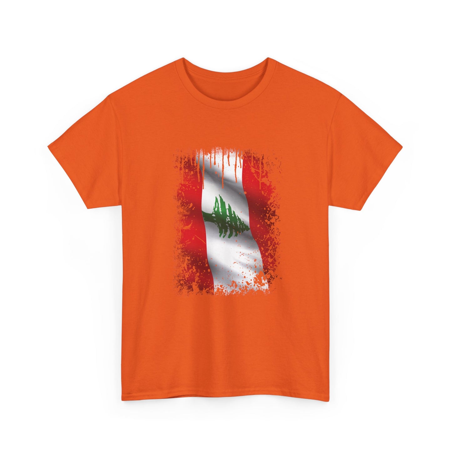 Worn Yet Proud: A Distressed Tribute to Lebanon