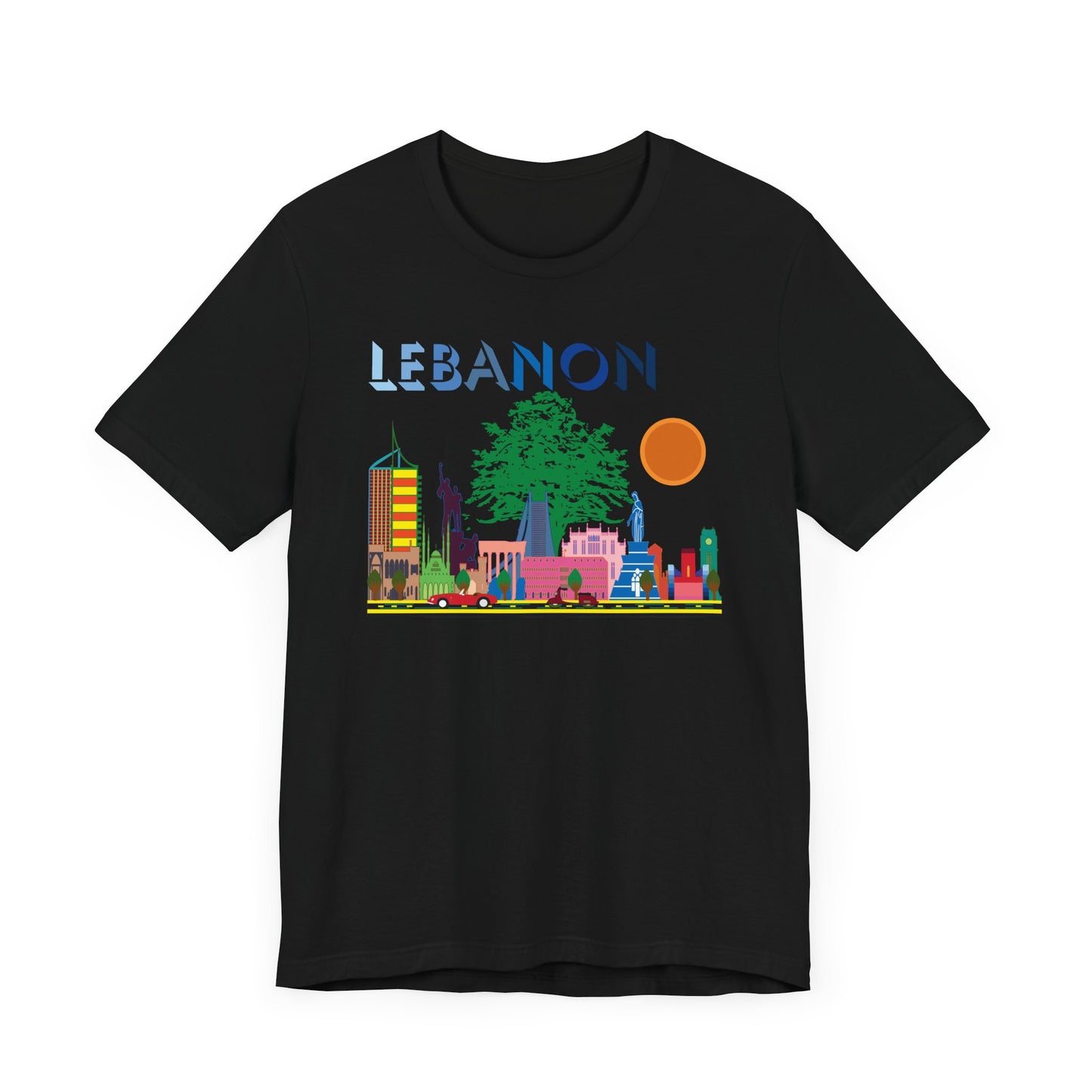 Lebanon's Treasures: A Design of Iconic Locations