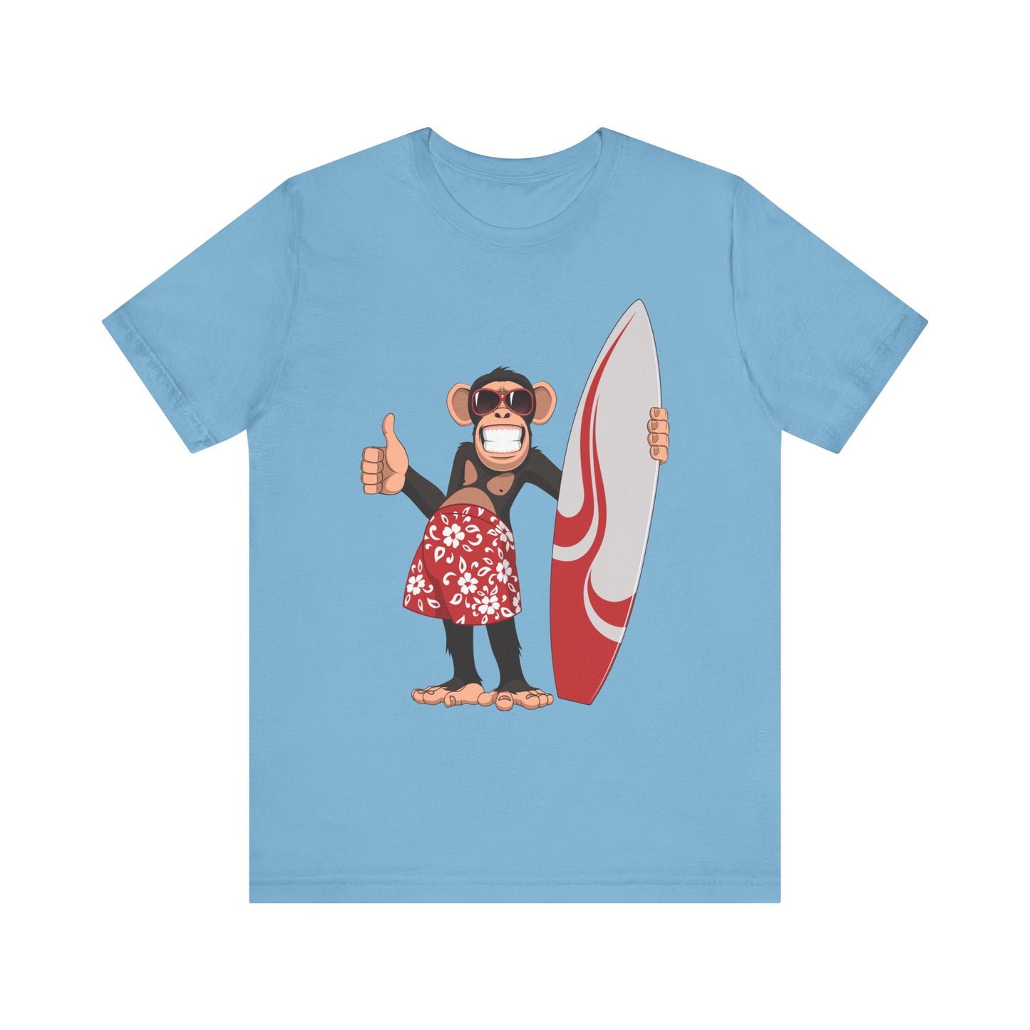 Ride the Waves: Chill Monkey Surfer